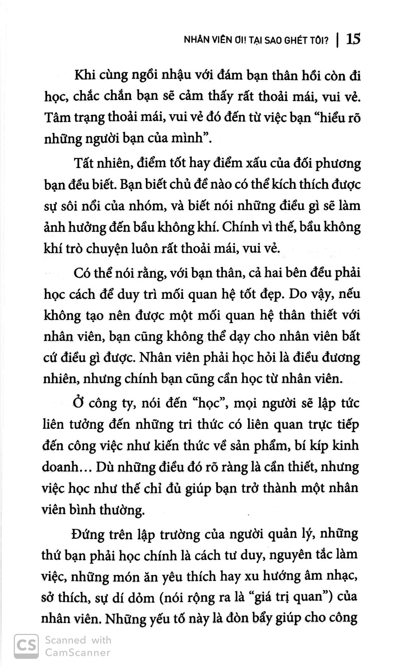 Nhân Viên Ơi! Tại Sao Ghét Tôi?