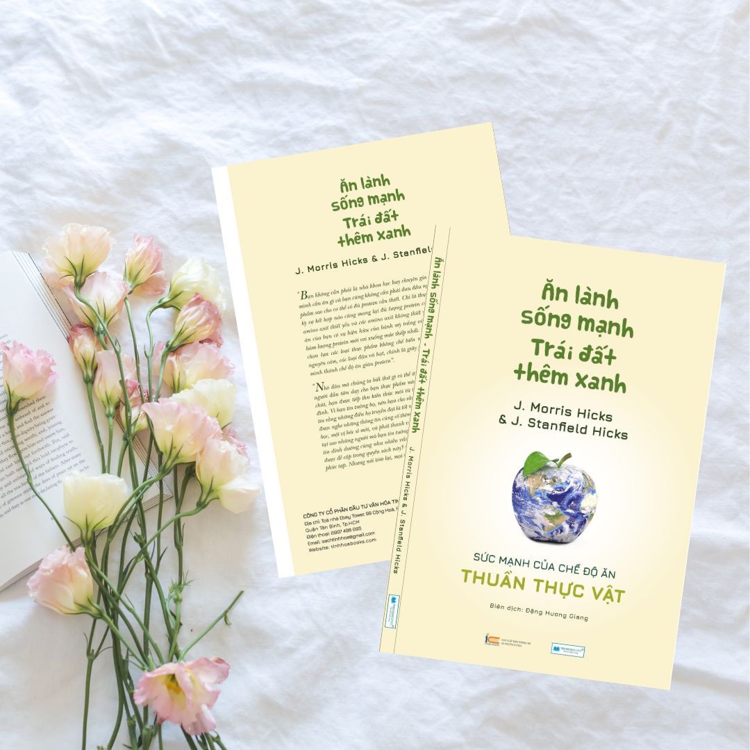 Combo sách: Ăn lành sống mạnh Trái đất thêm xanh + Bí mật dinh dưỡng cho sức khỏe toàn diện (TB) + Toàn Cảnh Dinh Dưỡng - Thức Tỉnh Và Hành Động + Bí quyết ngăn ngừa và chữa khỏi bệnh Độn mạch vành