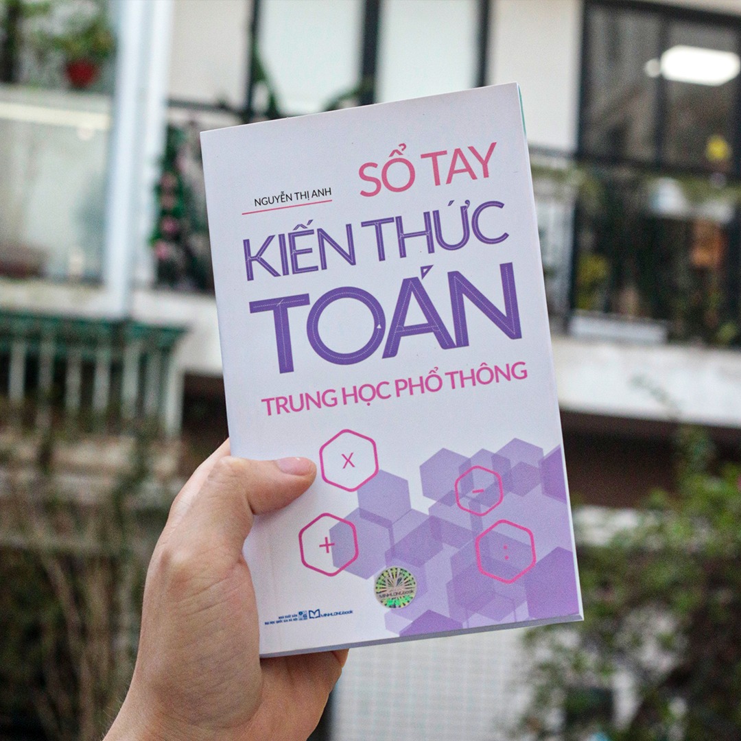 Sách: Combo Sổ Tay Kiến Thức Trung Học Phổ Thông: Toán - Lí - Hóa