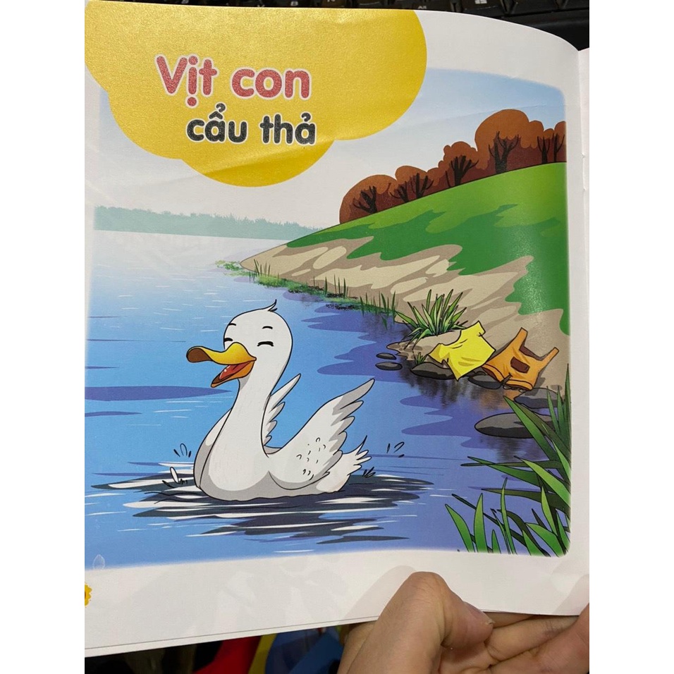 Combo 6 cuốn Truyện chữ to cho bé : Tập đánh vần tập đọc