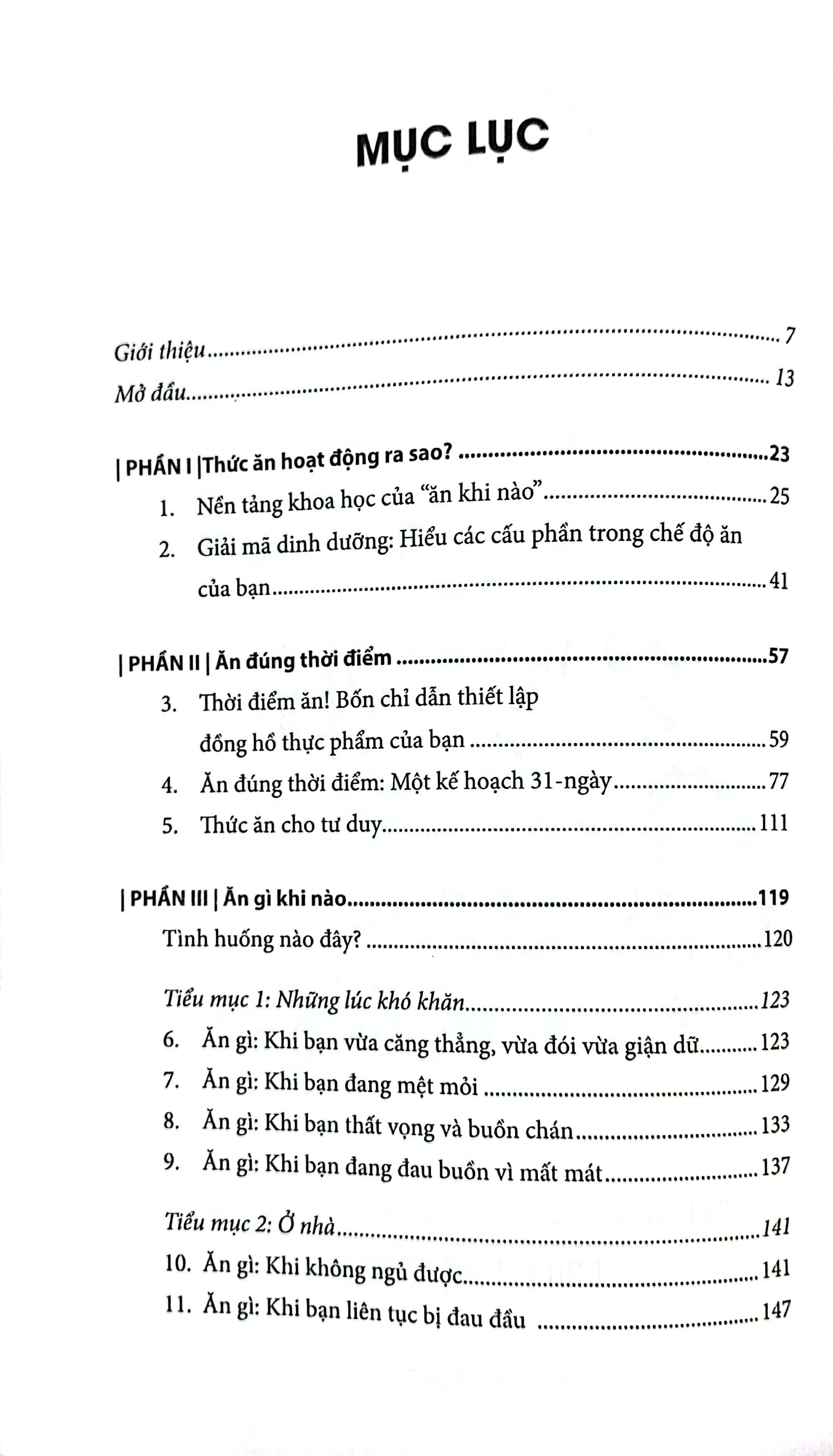 Ăn Gì Khi Nào - Chiến Lược Cải Thiện Sức Khỏe Và Đời Sống Bằng Thực Phẩm