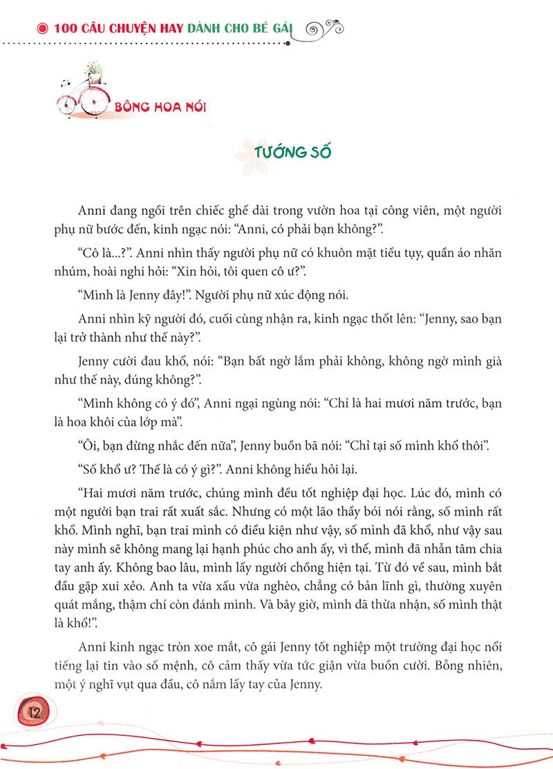 100 Câu Chuyện Hay Dành Cho Bé Gái (Tái Bản)