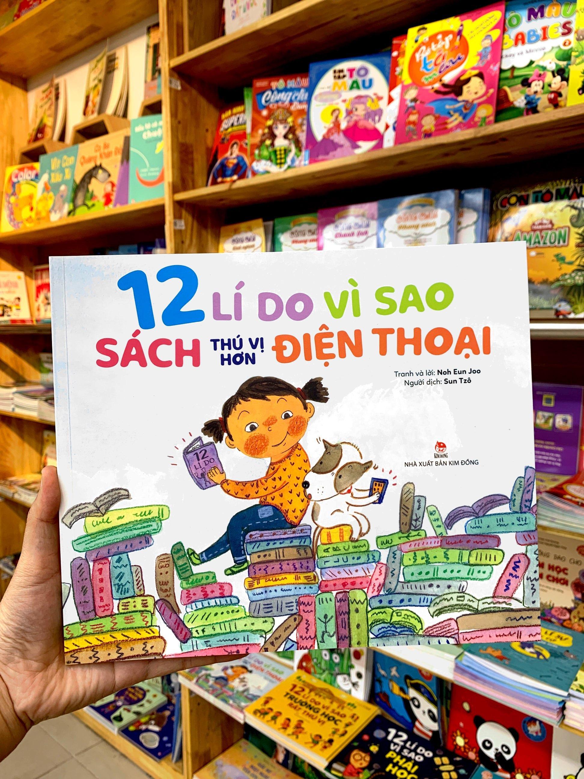 12 Lí Do Vì Sao Sách Thú Vị Hơn Điện Thoại