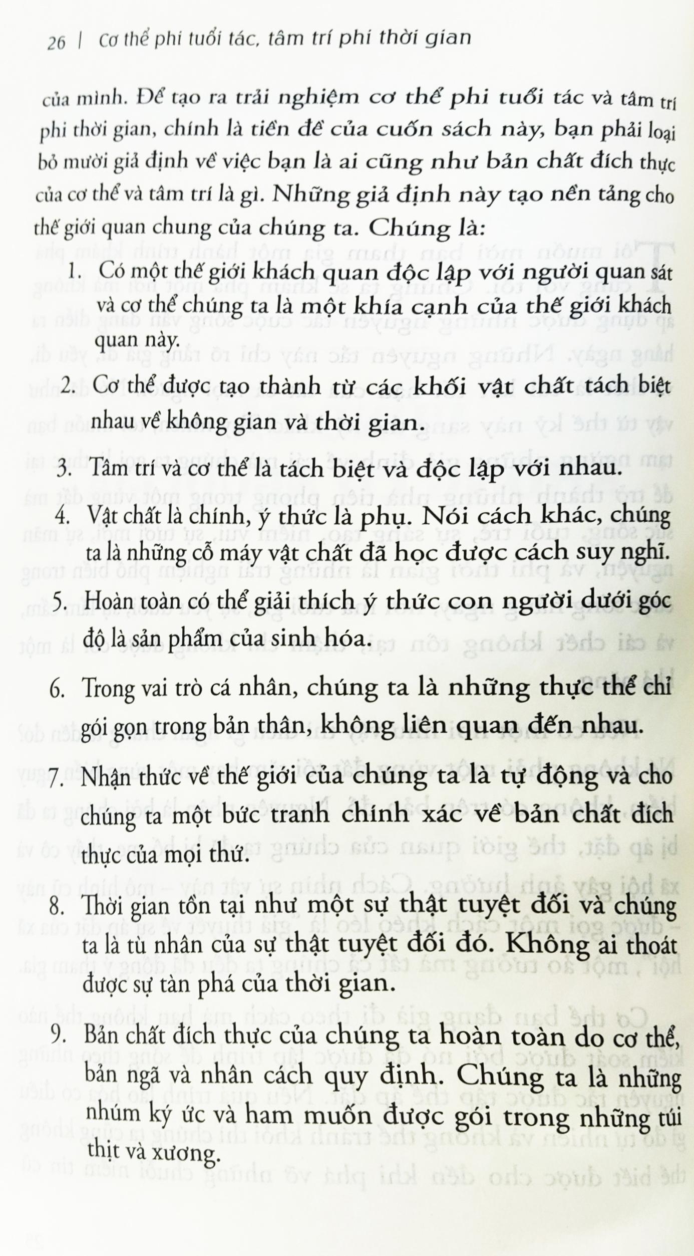 Cơ Thể Phi Tuổi Tác - Tâm Trí Phi Thời Gian