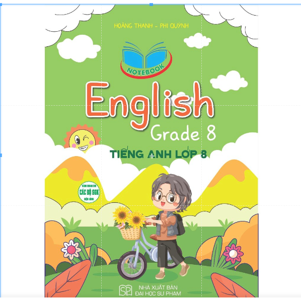 sách - Combo 3 quyển notebook, toán, anh, khoa học tự nhiên lớp 8 (HA)