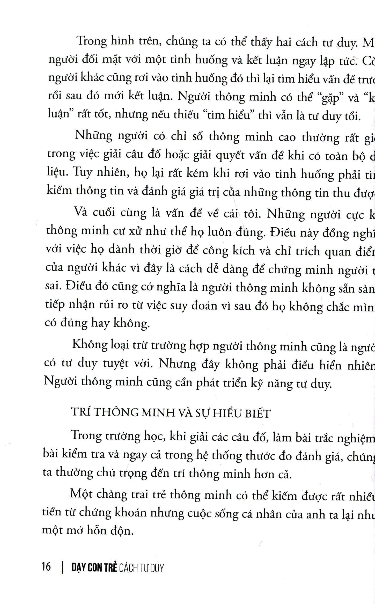 Dạy Con Trẻ Cách Tư Duy (Tái Bản 2024)