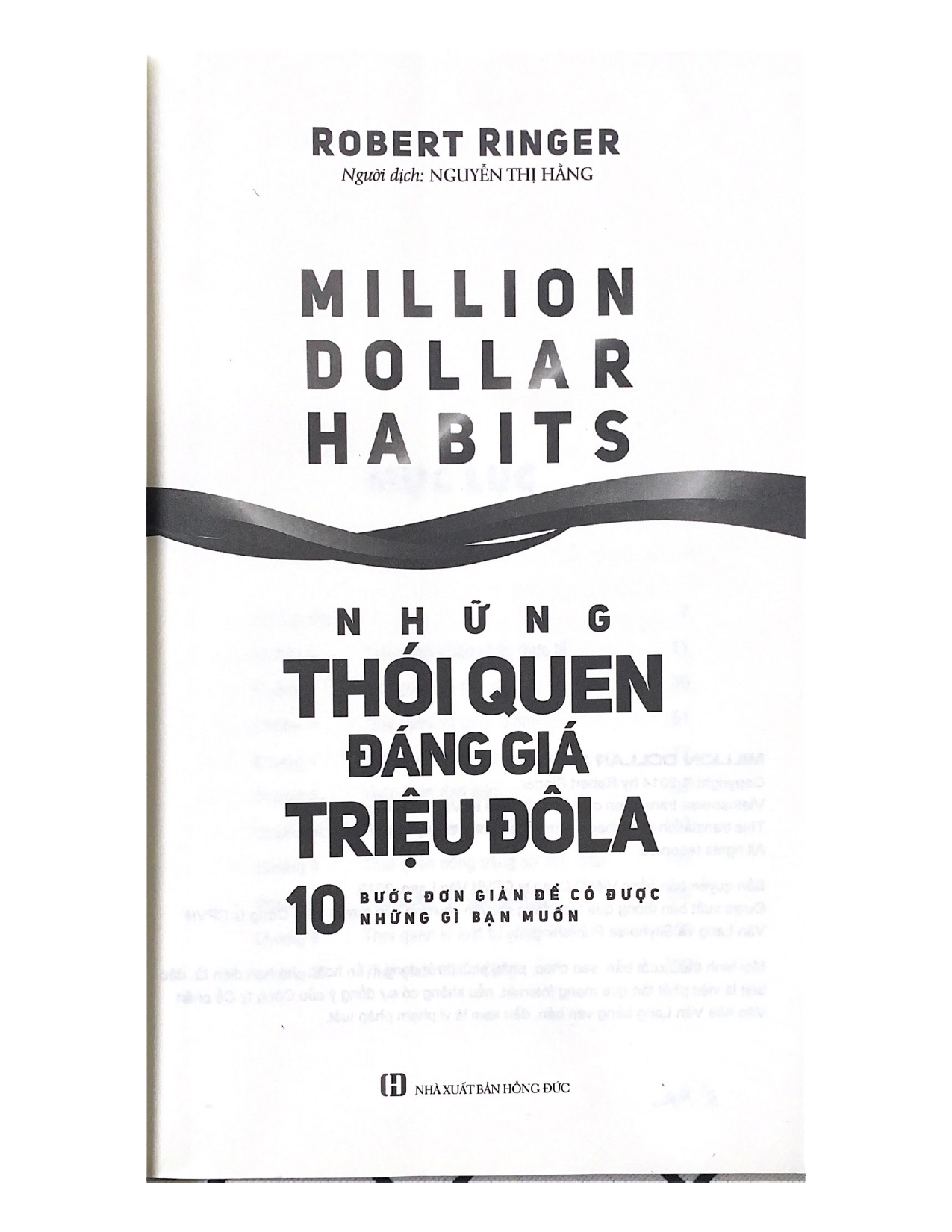 Những Thói Quen Đáng Giá Triệu Đô La