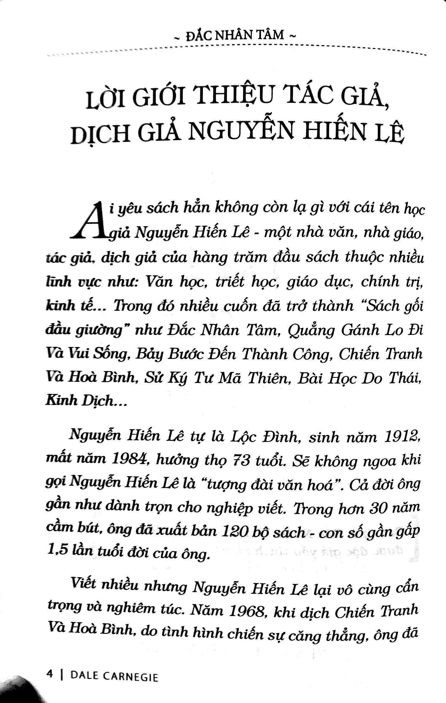 Đắc Nhân Tâm - Bản Dịch Gốc Từ Nguyễn Hiến Lê (Tặng Kèm Audio Book)