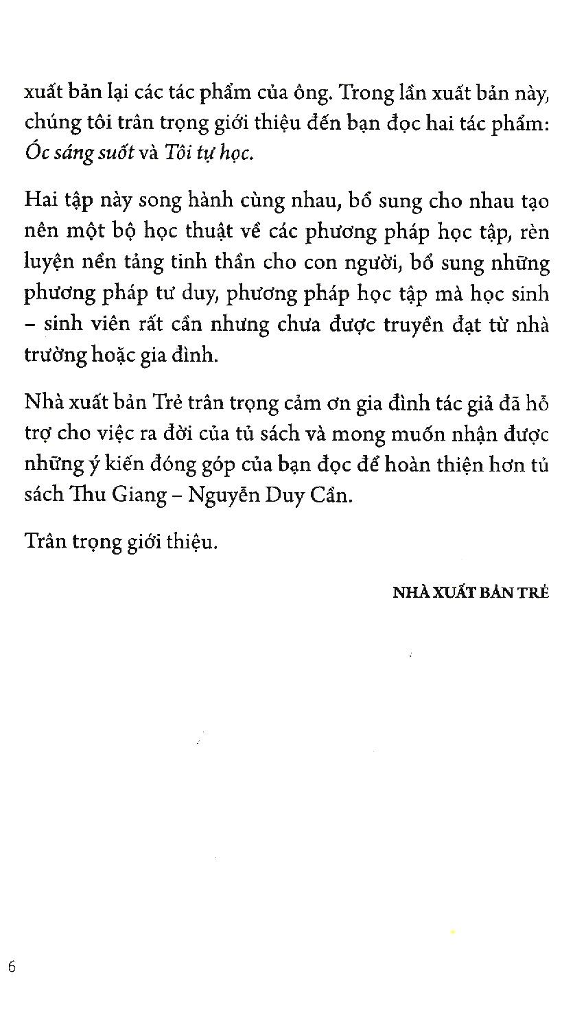 Óc Sáng Suốt (Tái Bản 2021)