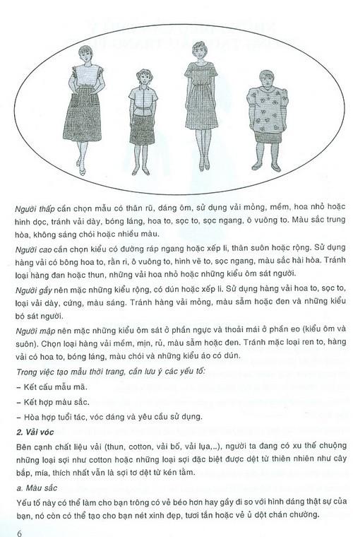 Kỹ Thuật Cắt May: Thiết Kế - Thực Hành Các Mẫu Y Phục Nữ (Tái Bản)