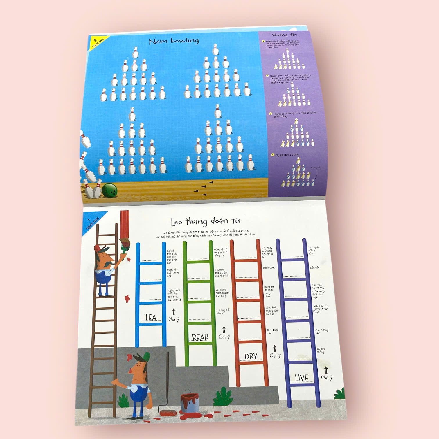 Cuốn Sách Khổng Lồ Về Trò Chơi Tư Duy - Big Pencil & Paper Game Pad