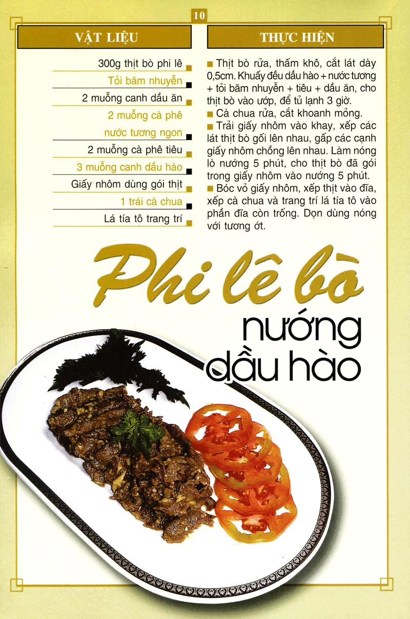 60 Món Ăn Được Nhiều Người Ưa Thích - Món Bò