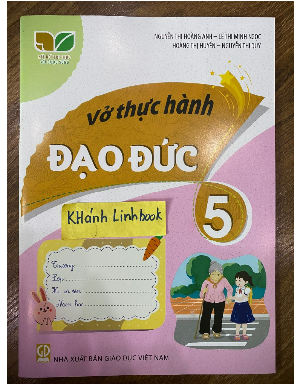 Sách - Vở thực hành đạo đức lớp 5 (Kết Nối)