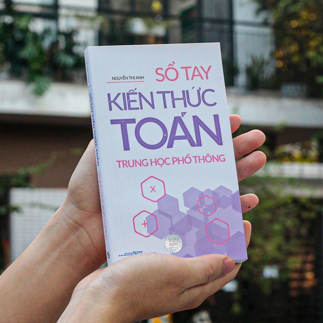 Sách: Combo Sổ Tay Kiến Thức Trung Học Phổ Thông: Toán - Lí - Hóa