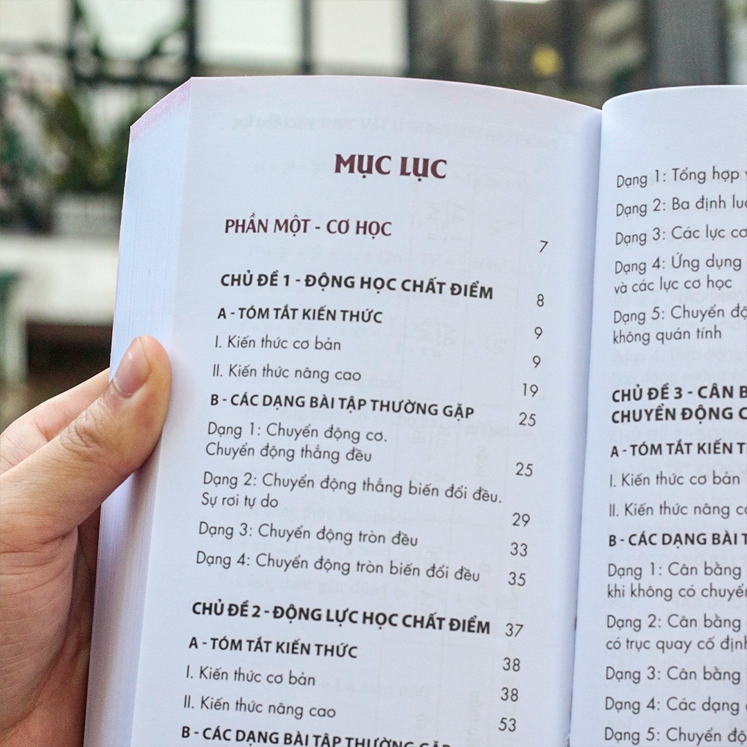Sách: Combo Sổ Tay Kiến Thức Trung Học Phổ Thông: Toán - Lí - Hóa