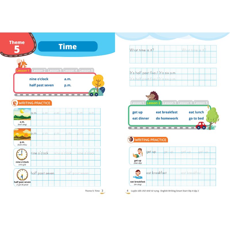Luyện Viết Chữ Nhớ Từ Vựng - English Writing Smart Start (Lớp 4 - Tập 2)