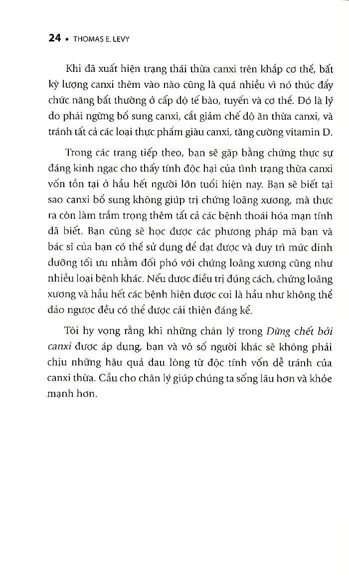Đừng Chết Bởi Canxi (Tái Bản 2023)