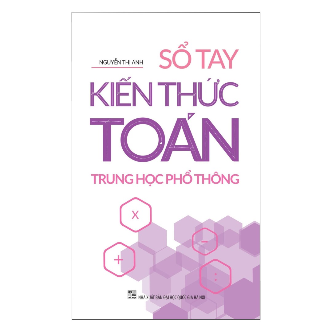 Sách: Combo Sổ Tay Kiến Thức Trung Học Phổ Thông: Toán - Lí - Hóa