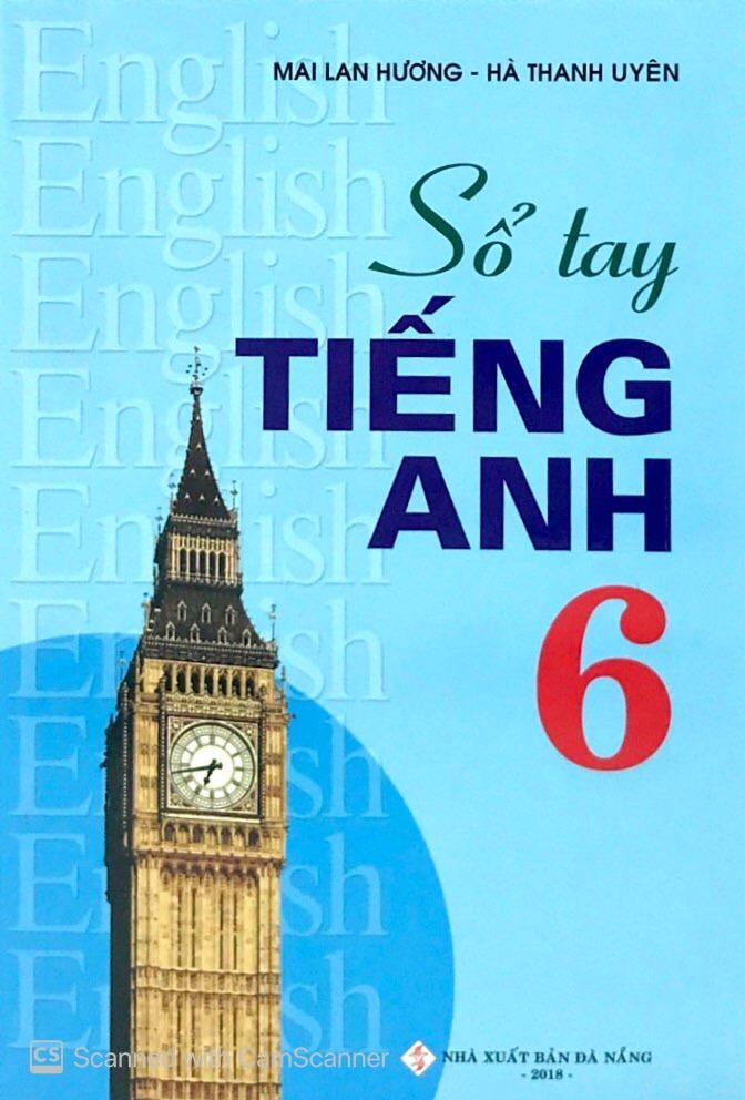Sổ Tay Tiếng Anh Lớp 6