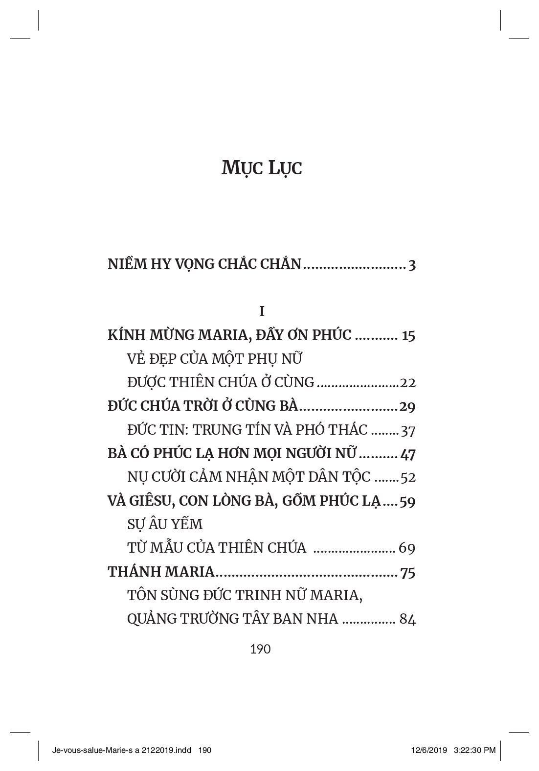 KINH KÍNH MỪNG
