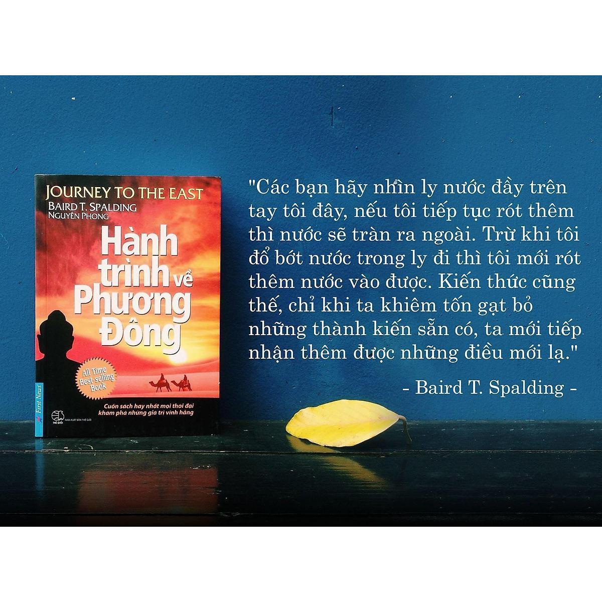 Sách - Hành Trình Về Phương Đông - Bìa Mềm - Nguyên Phong - First News