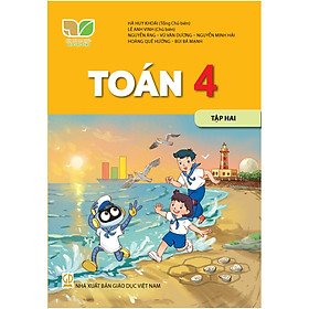 Sách giáo khoa Toán 4- tập hai- Kết Nối Tri Thức Với Cuộc Sống (Kèm Nilon bọc Sách)