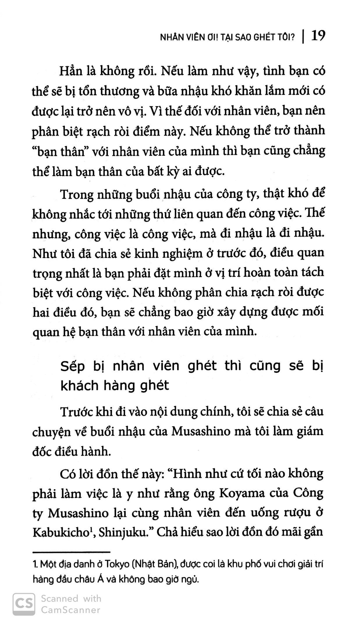Nhân Viên Ơi! Tại Sao Ghét Tôi?