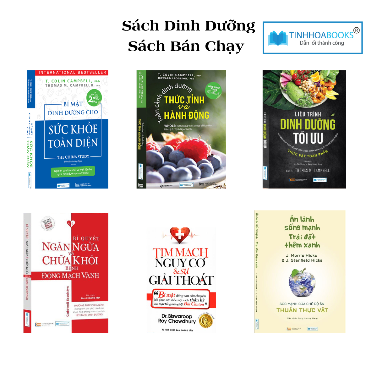 Sách Dinh dưỡng toàn phần: Bí mật dinh dưỡng cho sức khoẻ toàn diện (TB)