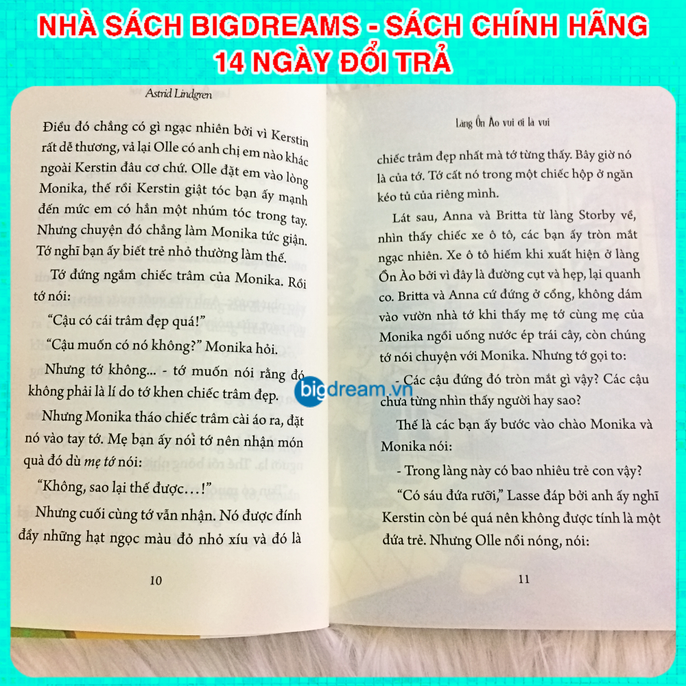 Làng Ồn Ào Văn Học Kinh Điển Cho Thiếu Nhi - Truyện Cho Bé - Làng ồn ào vui ơi là vui và Lũ trẻ làng ồn ào (Bộ 2 quyển)