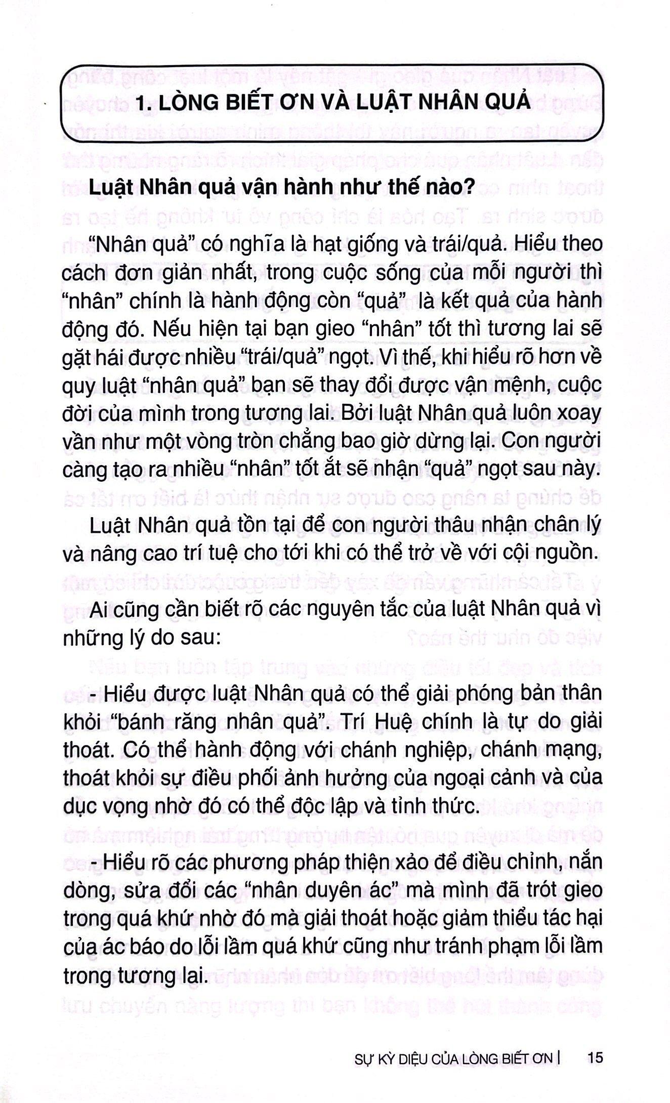Sự Kỳ Diệu Của Lòng Biết Ơn