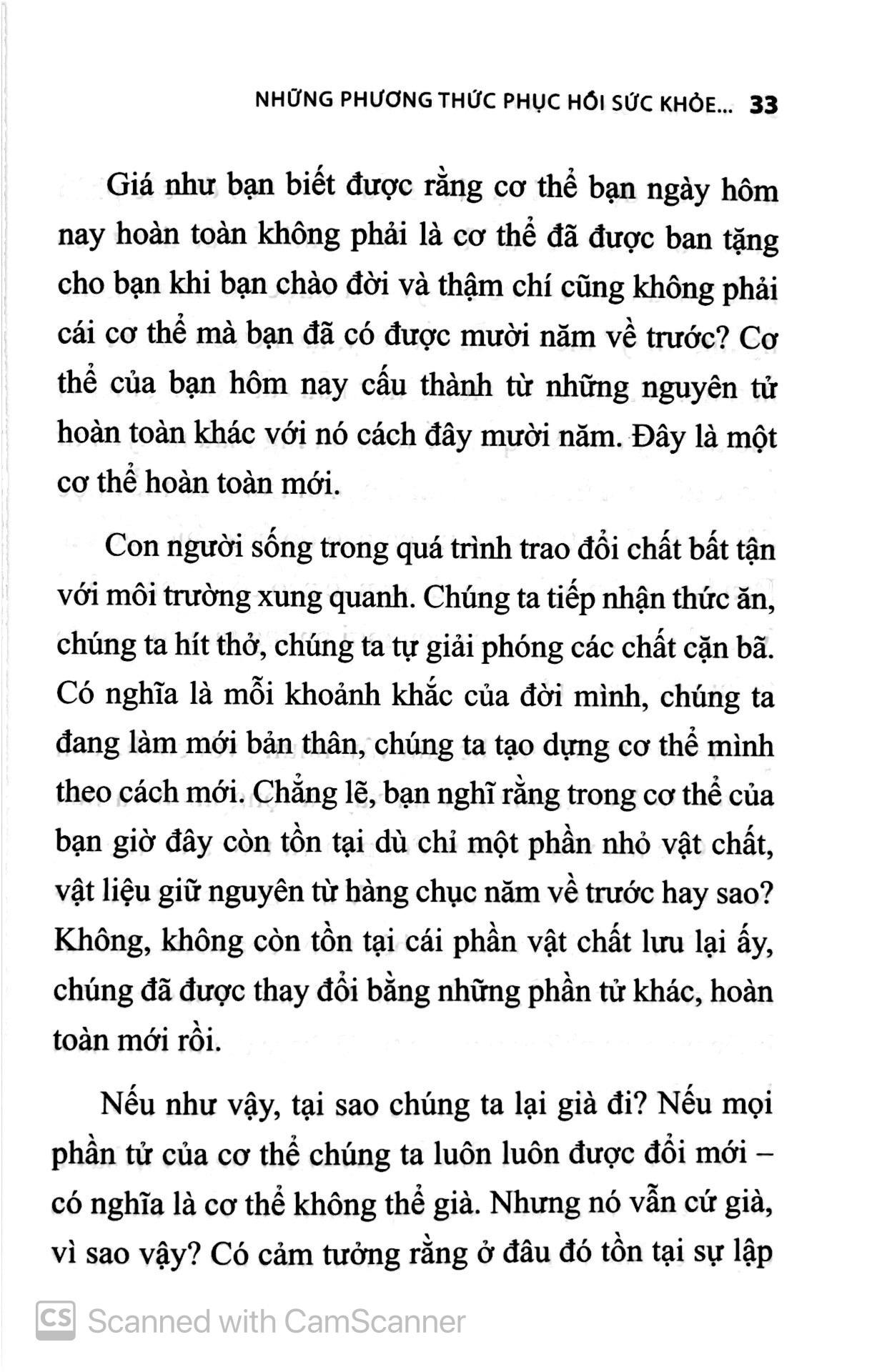Những Phương Thức Phục Hồi Sức Khỏe Theo Tự Nhiên (Tái Bản)