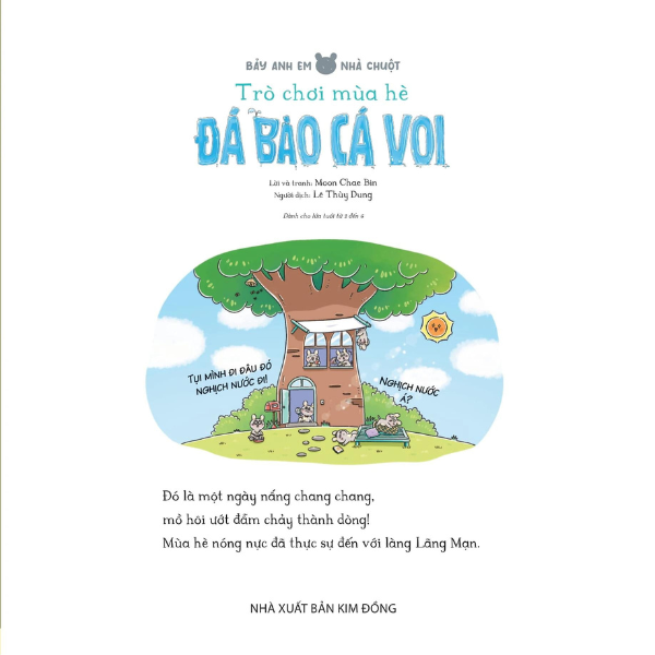 Bảy Anh Em Nhà Chuột - Trò Chơi Mùa Hạ - Đá Bào Cá Voi