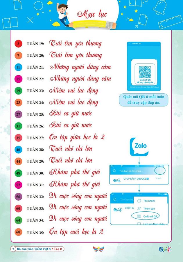 Bài Tập Tuần Tiếng Việt Lớp 4 - Tập 2 (Cánh Diều)