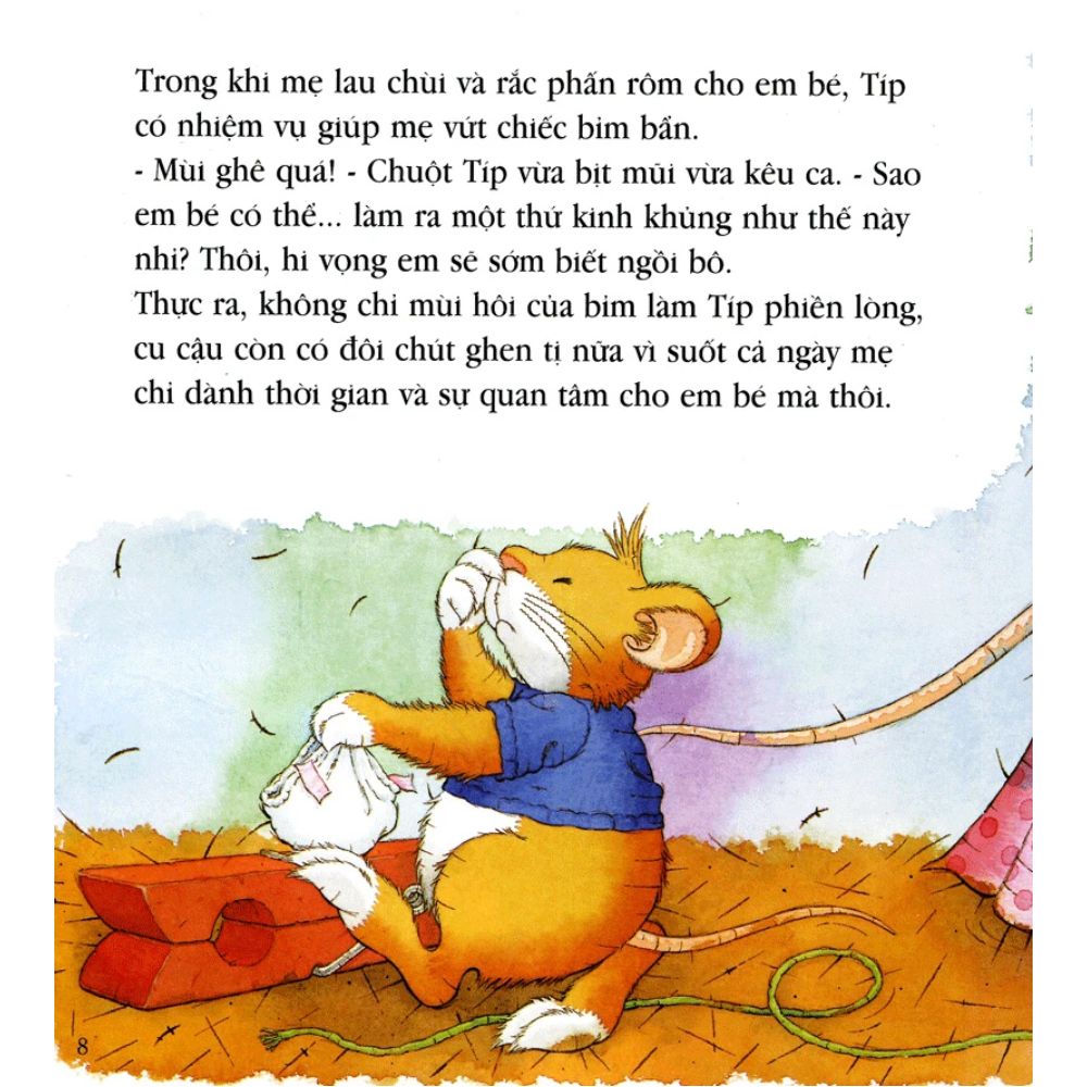 Chuột Típ - Bỉm Ơi, Tạm Biệt (Tái Bản 2022)
