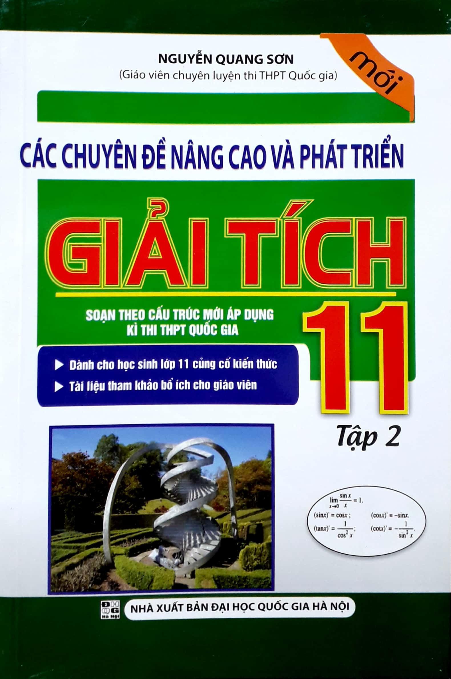 Các Chuyên Đề Nâng Cao Và Phát Triển Giải Tích 11 (Tập 2)