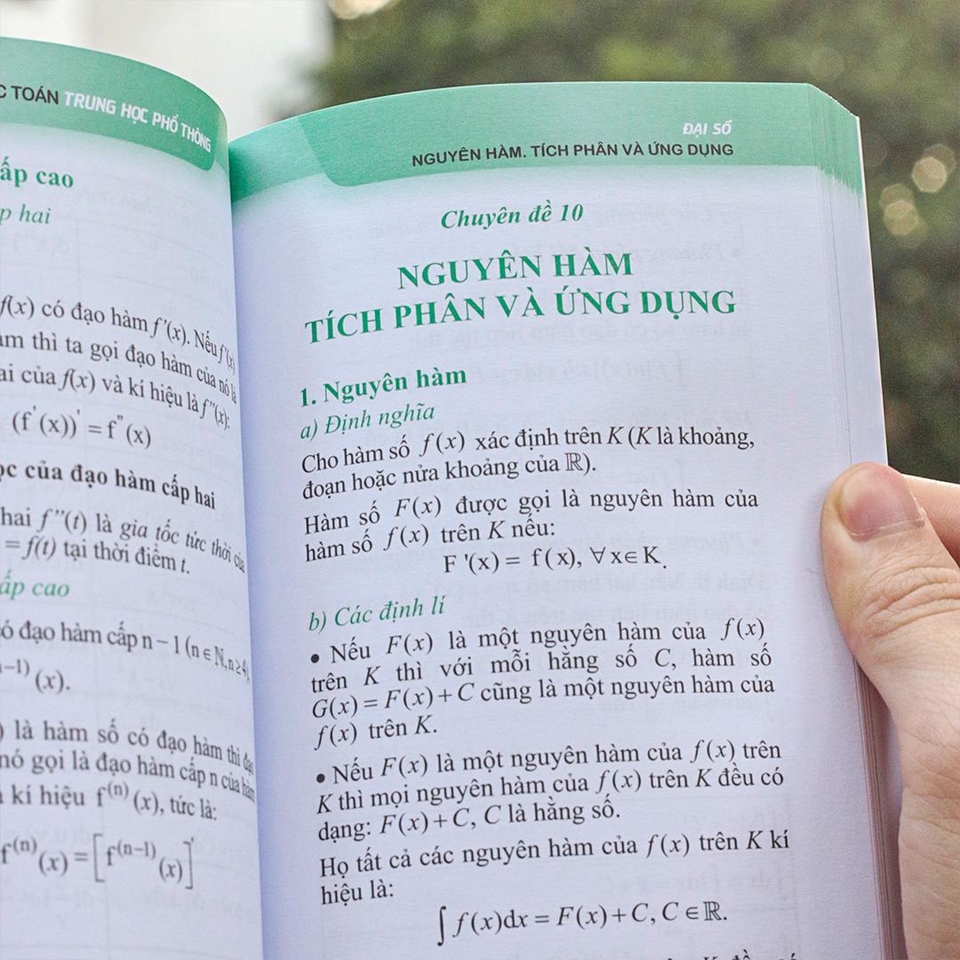 Sách: Combo Sổ Tay Kiến Thức Trung Học Phổ Thông: Toán - Lí - Hóa
