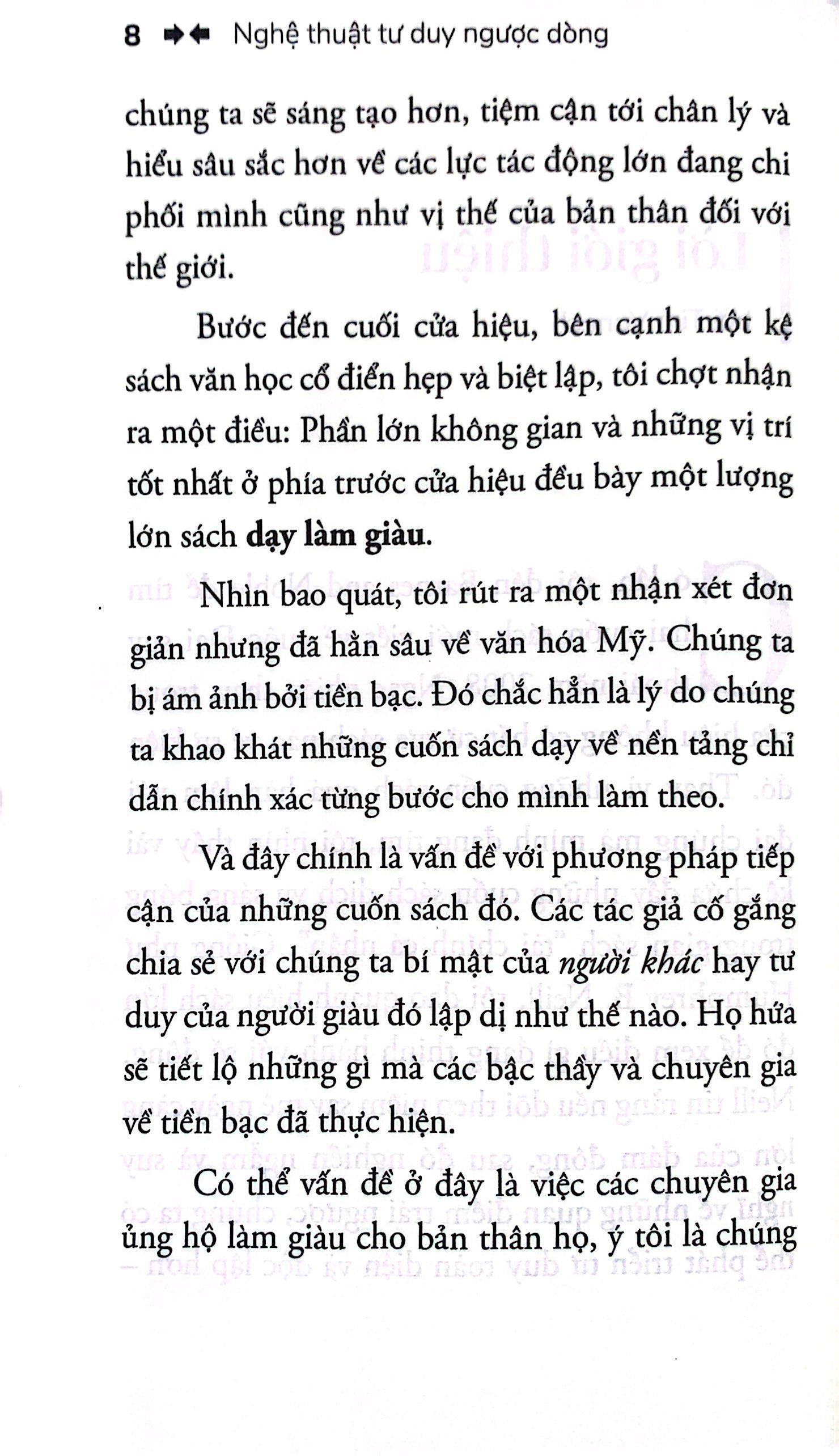 Nghệ Thuật Tư Duy Ngược Dòng
