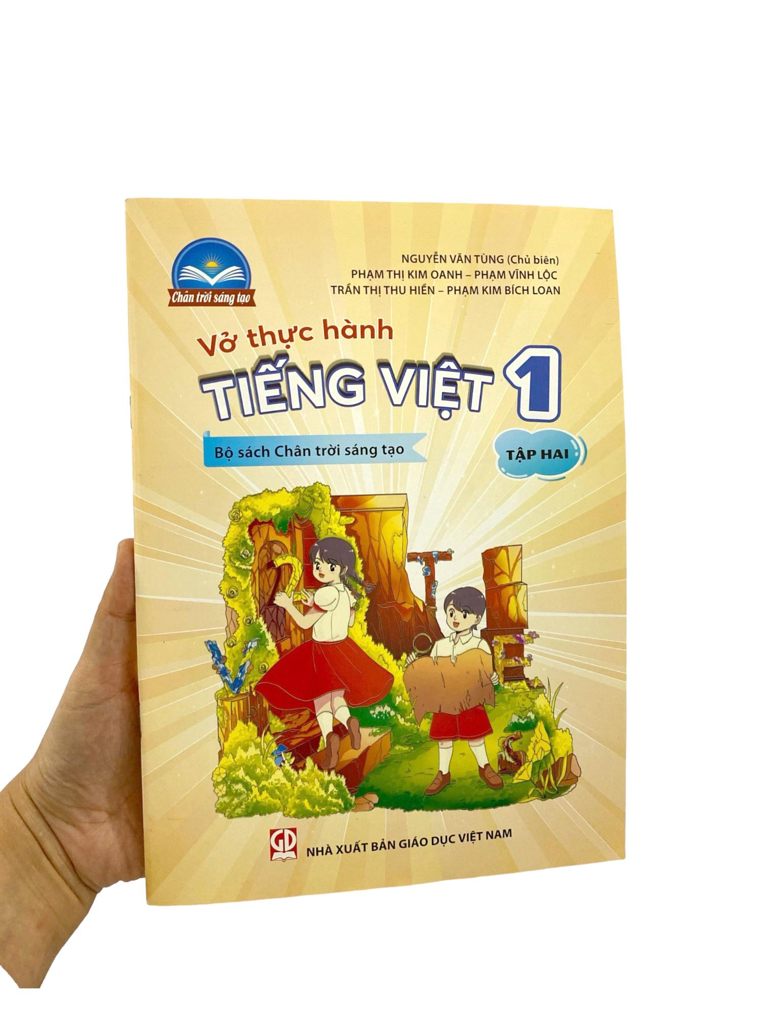 Vở Thực Hành Tiếng Việt 1 - Tập 2 (Chân Trời Sáng Tạo) (2022)