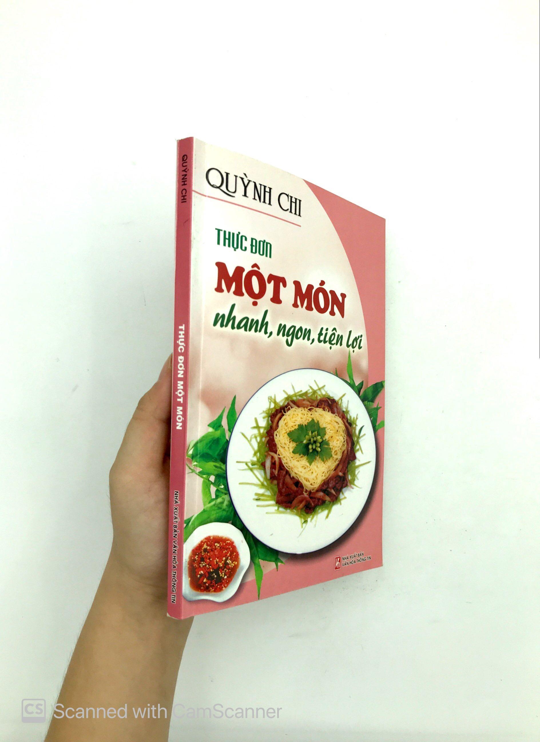 Thực Đơn Một Món Nhanh, Ngon, Tiện Lợi