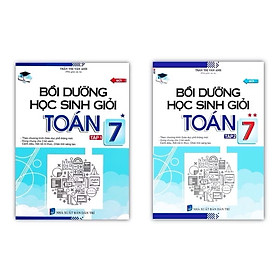 ￼Sách - (Combo 2 tập) Bồi Dưỡng Học Sinh Giỏi Toán Lớp 7