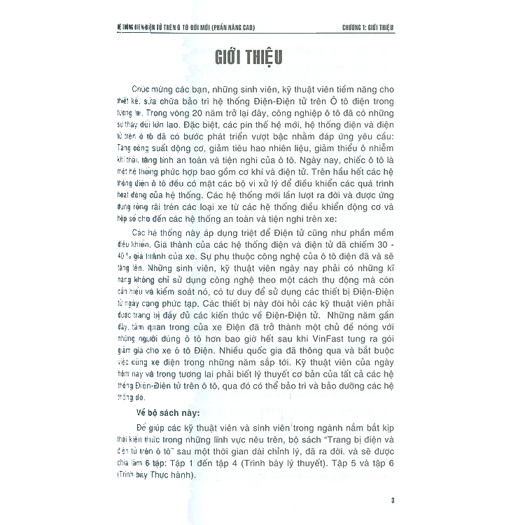 Sách - Hệ Thống Điện - Điện Tử Trên Ô Tô Đời Mới (Phần Nâng Cao) - STK