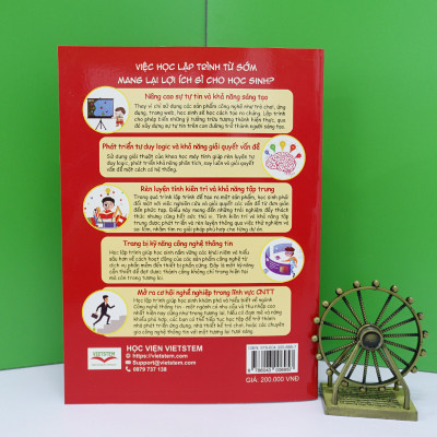 Combo 4 sách hướng dẫn học lập trình Scratch cho học sinh lớp 5