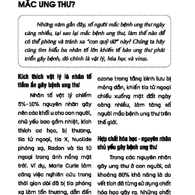 Phòng Chống Ung Thư Thật Là Đơn Giản
