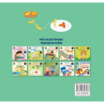 Truyện tranh phát triển tư duy - Kĩ năng cho bé yêu - Kĩ năng làm việc nhóm - RAU CỦ TƯƠI VÀ ĐĨA MẶT CƯỜI