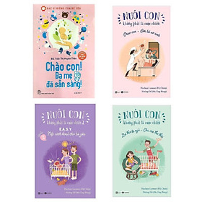 Combo Sách Thần Thánh Cho Các Bà Mẹ: Bác Sĩ Riêng Của Bé Yêu - Chào Con! Ba Mẹ Đã Sẵn Sàng + Nuôi Con Không Phải Là Cuộc Chiến - Bé Tự Ngủ - Cha Mẹ Thư Thái + Nếp Sinh Hoạt Cho Bé Yêu + Chào Con Em Bé Sơ Sinh