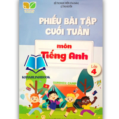 Sách - Combo Phiếu Bài Tập Cuối Tuần Toán - Tiếng Việt - Tiếng Anh Lớp 4 (3 Quyển)