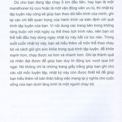 Sách - Nhật ký 365 ngày chạy bộ 