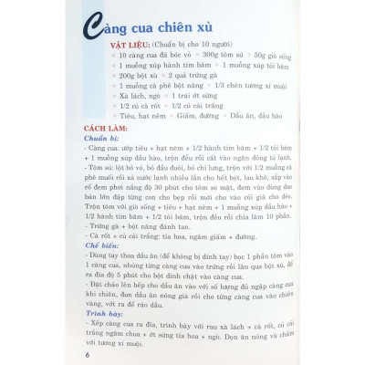 30 Món Ăn Đặc Sắc 2