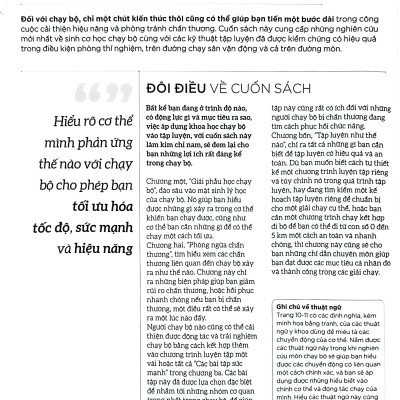 Khoa Học Về Chạy Bộ - Phân Tích Kỹ Thuật, Phòng Ngừa Chấn Thương, Đổi Mới Cách Tập Luyện - Bìa Cứng