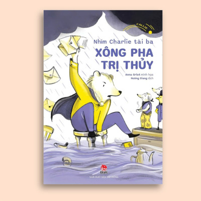 Sách - Nhím Charlie Tài Ba (Combo/Cuốn Lẻ) - NXB Kim Đồng